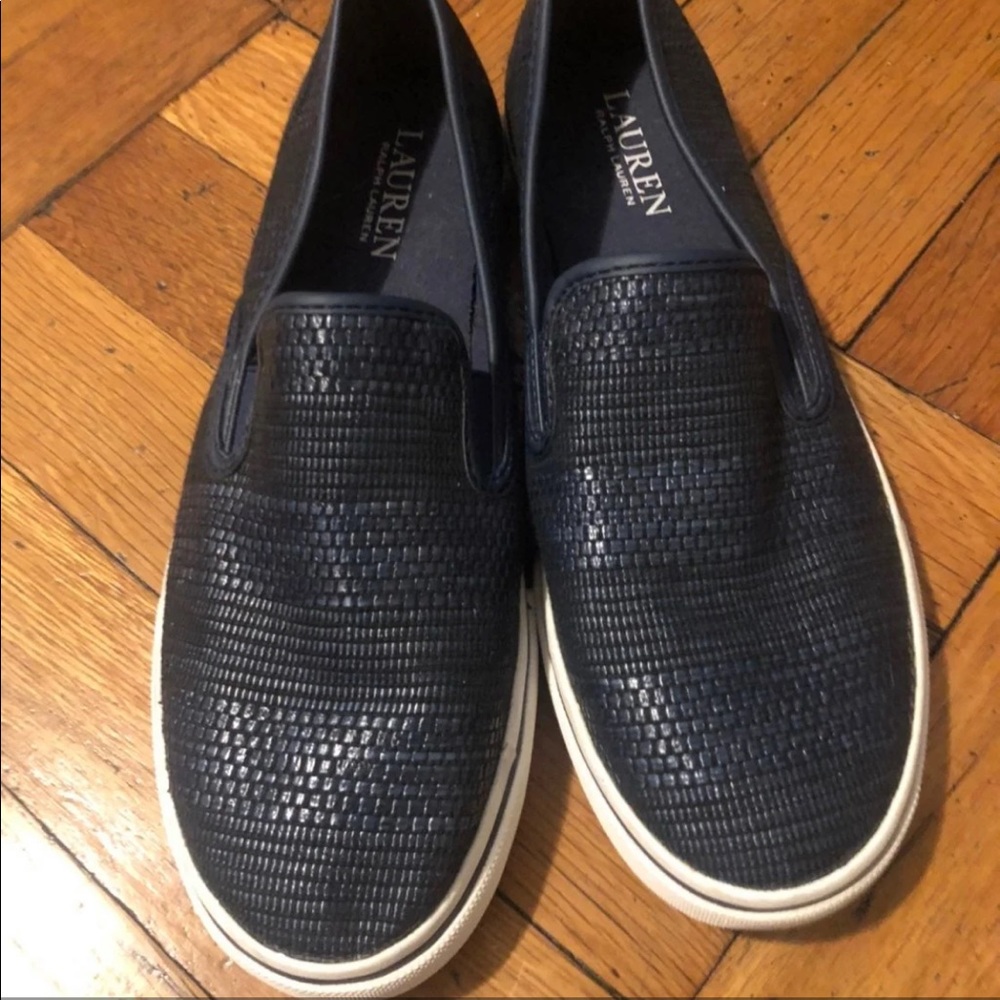 Ralph Lerann Janice 95 navy blue flats